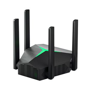 Répéteur Wi-Fi 1200 Mbps Double Bande avec Port LAN <span class=keywords><strong>Filaire</strong></span>, Amplificateur de Signal 2,4 GHz Longue Portée 5G, 4 Antennes 5.0dBi, Couverture 300-500 m² - Product Image 3