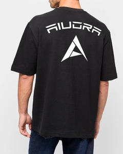 T-shirt confortable en coton doux 100% surdimensionné pour hommes avec logo personnalisé et broderie commandes en gros disponibles - Product Image 2