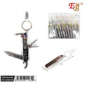 New York Opper Porte-clés 5 \ "25DZ/CS Produit Souvenir - Product Image 1