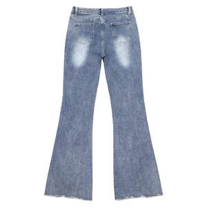 Pantalones Vaqueros de Pierna Recta Cómodos para Hombre, Tela Suave Informal, Ajuste Relajado, Alta Calidad, Uso Diario, Diseño Personalizado - Product Image 5