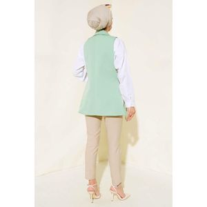 Gilet ouvert sur le côté menthe - Product Image 1