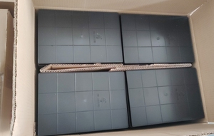 285*195*26 Mét 3f-9805110 ESD chống tĩnh điện khay dày lên màu đen PP nhựa ESD nhựa hậu cần khay cho điện tử hội thảo - Product Image 5