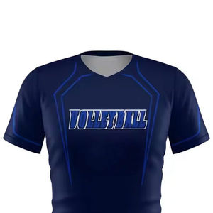 Camiseta de Voleibol Profesional Más Vendida en 2025, 100% Poliéster, Color y Logotipo Personalizables, Unisex, Tallas para Adultos, Venta al Por Mayor - Product Image 5
