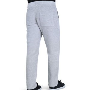 Customizable Grey Texture Sweatpants Casual Polyester Cotton <b>Trouser</b> Elastic Waist Comfortable Flat Front Straight Style <b>Vintage</b> - Product Image 4
