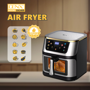 DENX---DX3409 Friggitrice ad Aria Elettrica 1800W 8L con Grande Capacità, 220-240V Fornello ad Aria Calda Senza Olio per una <span class=keywords><strong>Cucina</strong></span> Sana <span class=keywords><strong>a</strong></span> Casa - Product Image 3