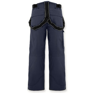 Pantalon de ski imperméable et respirant pour homme, noir, style cargo ample, avec poches zippées, pour le snowboard et le ski - Product Image 2