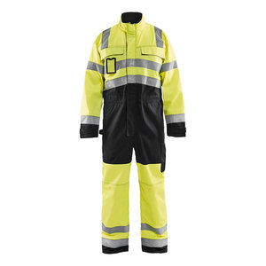 2025 Men Working Dangri Coverall Uniforms Hi Vis Overalls Work wear Safety <b>Reflective</b> <b>Tapes</b> Two Piece Coveralls Suit - Product Image 5