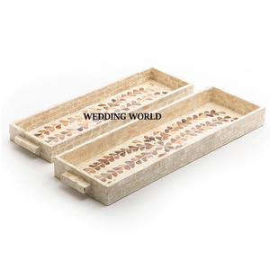 Bandeja de chocolate de diseñador de tamaño alto hecha a mano, vajilla de Venta caliente, artículos de boda, venta al por mayor, bandeja de chocolate nueva de lujo - Product Image 2