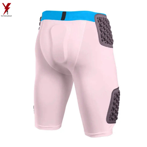 American Football Girdle 5 <b>Padded</b> Pant Football Girdle Short <b>Cheap</b> Price American Football 7 <b>Padded</b> Pants - Product Image 6