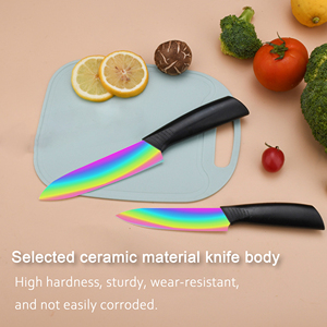 Livraison gratuite, couteau à viande en céramique, manche en plastique, petite taille, pour la randonnée en plein air, qualité supérieure, fabrication en usine, livraison rapide - Product Image 5