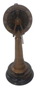 Accesorios náuticos de barco marino telégrafo Vintage de estilo europeo, diseño de telégrafo sólido listo para uso en motor de barco - Product Image 5