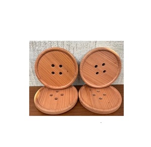 Wooden Cat Foot Coasters for Crafts Round Wooden Cat Shape Coaster <b>Wood</b> <b>Slices</b> for Wedding Decoration - Product Image 6