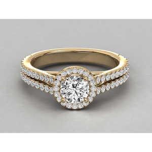 Anillo de Oro Amarillo de 18K con Diamante Ovalado Cultivado en Laboratorio, Estilo Hip-Hop, Certificado IGI, Joyería Fina con Incrustaciones - Product Image 2