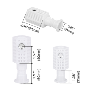 ชุดติดตั้งโถสุขภัณฑ์แบบแขวนผนัง รุ่นท็อปเมาท์ ใช้ได้กับ 502.380.00.1 ติดตั้งแบบซ่อนพร้อมปลอกโลหะและประแจหกเหลี่ยม - Product Image 3