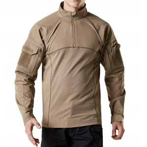 Custom Premium Solid Outdoor Shooting Shirt Training Sessions Breathable Lightweight Performance Sportswear 100% Cotton - Product Image 5