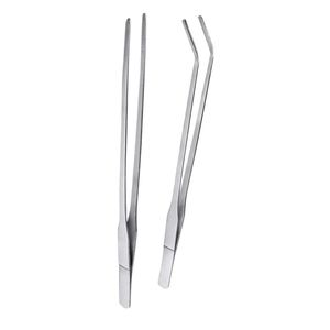 Pince à épiler étanche en acier inoxydable droite incurvée pour aquarium pour la pêche sur glace en mer par adultes plantes aquatiques Reptiles - Product Image 3