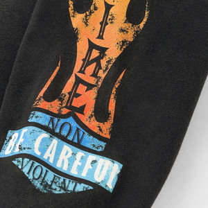 QUICKSHOW Streetwear 380 GSM Sweat à capuche zippé délavé à l'acide pour homme, logo personnalisé imprimé, sweat à capuche surdimensionné pour homme, streetwear de haute qualité - Product Image 3