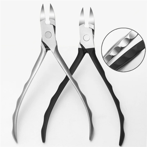 Coupe-ongles en acier inoxydable MORGANS INDUSTRIES, lame plate, pointe affûtée, ouverture large, durable, professionnel, pour ongles épais d'adultes - Product Image 5