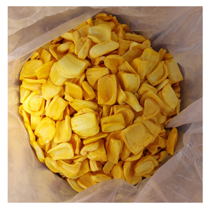 Golden Jackfruit Crispy Chips Natural Tropical Crunchy Fruit Snack Perfecto para venta al por mayor y al por menor - Product Image 3