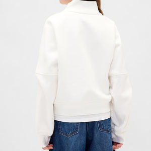 Sudaderas Personalizadas de Alta Calidad con Cierre de Cremallera de un Cuarto para Niñas, Precio Accesible, Cómodas y Ecológicas 2026 - Product Image 3
