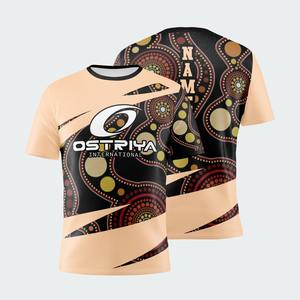 Maillot de football à manches courtes à motif tribal, motif uni, respirant, séchage rapide, fournisseur en gros, nouveau design, vêtements de sport - Product Image 1
