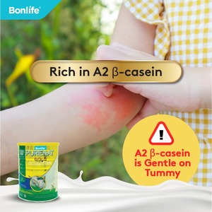 Bonlife Purenat Gold Leche en polvo de cabra con mezcla de probióticos y Omega 3 Nutrición diaria para adultos 800g Lata sin azúcar para niños - Product Image 2