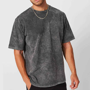 Nouveauté 2024 : T-shirts Oversize Homme Streetwear Vintage Délavé à l'Acide, Personnalisables avec Technique Puff, Nouveau Design, T-shirts Vierge - Product Image 6