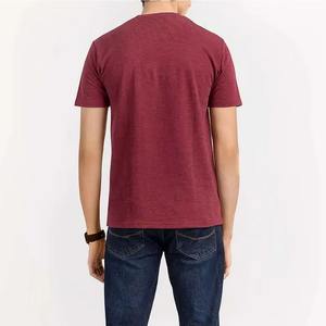 T-shirt de haute qualité 100% coton T-shirt blanc en gros T-shirt uni pour hommes grande taille T-shirt pour hommes T-shirt personnalisé en coton - Product Image 6