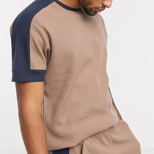 Derniers survêtements d'été unis pour hommes T-shirt coupe régulière et ensemble short et t-shirt à manches courtes Vente en ligne Grande taille - Product Image 4