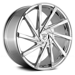 ล้ออัลลอยด์โครเมียมขึ้นรูป20 22 24 26 28 30นิ้ว5X114.3 5X120.65 5X127สำหรับ Chevy Chevy สำหรับ Cadillac 35mm