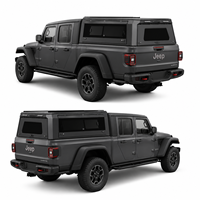 Capot de camion à profil bas pour Toyota Tacoma, benne de 6 pieds, topper en aluminium demi-hauteur