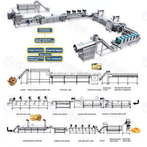 Gran oferta, máquinas de procesamiento de patatas fritas personalizadas, máquina para hacer patatas fritas, máquina para hacer patatas fritas - Product Image 6