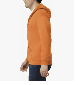 WHOLESALE BANGLADESH CUSTOM LOGO NEW ARRIVAL ADULT FLEECE ZIP HOODIE SWEATSHIRT FULL ZIP <b>MENS</b> BLANK HOODED JACKET PLAIN - Product Image 6