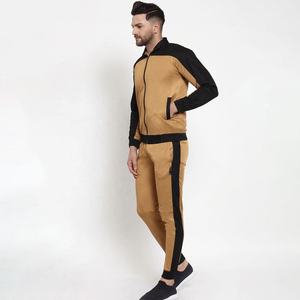Wholesale Men's High Quality Sportswear Custom Logo Stripe Tracksuit with Side Stripe Embroidered Best Fitted - Product Image 3