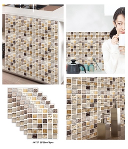 Pegatinas de Azulejos para Mascotas, <span class=keywords><strong>Adhesivos</strong></span> Decorativos para Pared, para <span class=keywords><strong>Cocina</strong></span>, Baño, Decoración de Interiores - Product Image 2