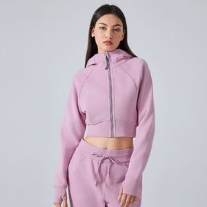 Sudadera con Capucha Extra Grande Personalizada para Mujer, Sudadera Informal de Moda Urbana, Fabricante de Sudaderas con Capucha Gruesas con Cierre para Mujer - Product Image 4