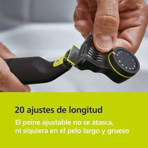 Tondeuse à barbe et corps électrique rechargeable pour homme, lame en céramique - Product Image 6