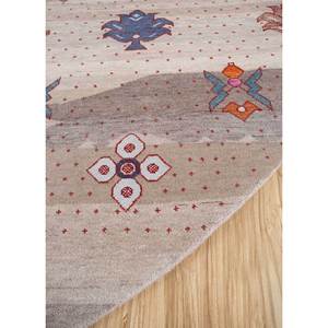 Alfombra de Lana y Seda Anudada a Mano Freedom Manchaha Ivory, Diseño Geométrico Grande para el Hogar, Pasillo, Modelo Rectangular Lub-6592 10mm - Product Image 4