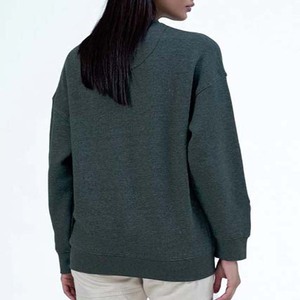 New Fashion Style Casual Blank Lined Design Winter Wear Cotton Clothing Oversized Long Sleeve Top Quality <b>Women's</b> Sweatshirt - Product Image 2