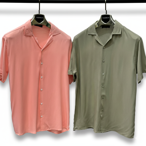 Chemise à manches courtes pour homme, motif floral moderne, coupe décontractée, tissu léger, design estival élégant, tenue décontractée, tenue de vacances - Product Image 4