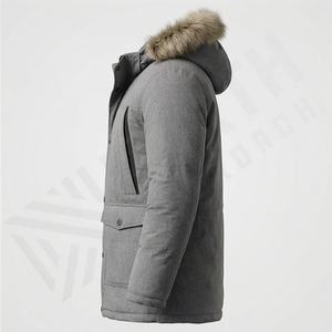 Men's Super Quality Padded Parka Jacket Wholesale Plus Size Reversible Waterproof Winter <b>Coat</b> Thermal Windproof Warm Outerwear - Product Image 3