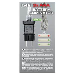 Fuente de alimentación universal Eliminador de baterías 3xAAA 74316 Cargadores multifunción - Product Image 2