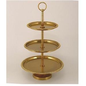 Soportes de pastel de Metal de diseño moderno Borde de perlas para hornear soporte de pastel elegante de Mesa para el hogar Hotel restaurante pastel de cumpleaños - Product Image 4