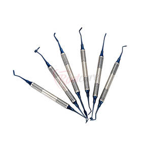 Kit compuesto Dental de la mejor calidad, espátulas de relleno compuesto, juego de instrumentos de 6, Kit restaurador recubierto de Plasma ligero - Product Image 2