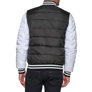 Blouson d'hiver matelassé pour homme, élégant, confortable, moderne, tendance, col montant, à capuche, rembourrage épais en coton, 2026 - Product Image 5