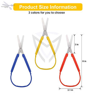 Ciseaux à lame à ressort ultra-affûtés, qualité professionnelle, ciseaux à ressort sans effort - Product Image 5