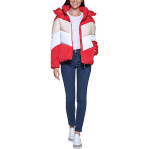 Veste matelassée tendance et luxueuse pour femmes, en peau de mouton de haute qualité, couleur personnalisée, respirante, imperméable, coupe-vent, épaisse - Product Image 4