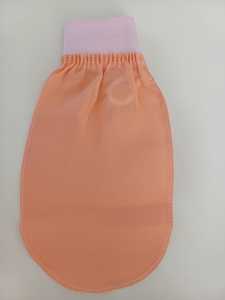 Elastic at the Wrist Silk Turkish Bath Pouch <b>for</b> Sensitive and Normal Skin <b>Face</b> and Body <b>Exfoliating</b> Pouch Bath Brushes <b>Sponges</b> - Product Image 5