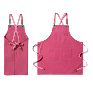 Delantal de Cocina Unisex Personalizado Impermeable de Lona y Algodón sin Mangas para Limpieza - Product Image 1