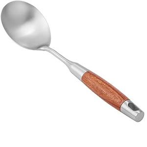 Cuchara de madera de la mejor calidad con formas de acero Diseño impresionante para café y té Uso ecológico para fiestas - Product Image 1